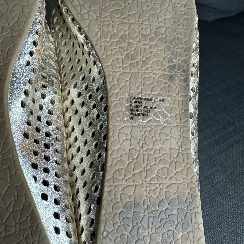 Steve Madden Feather P Pointed Toe Mesh Leather F… - image 7